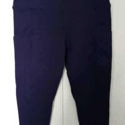 BALEAF Women's M Ink Blue Yoga Pants 20